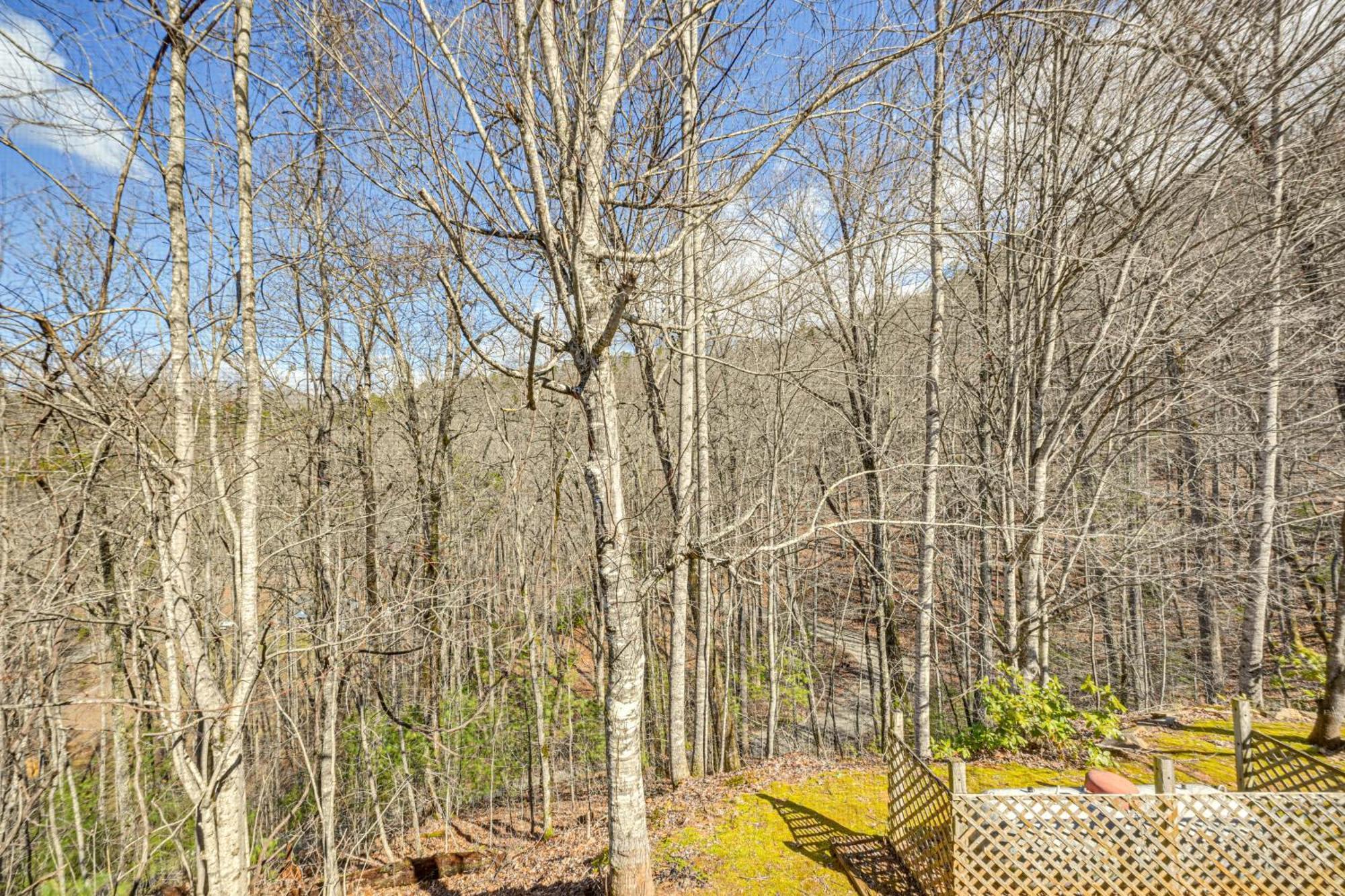 Bryson City Cabin With Hot Tub, Views And Pool Table! מראה חיצוני תמונה